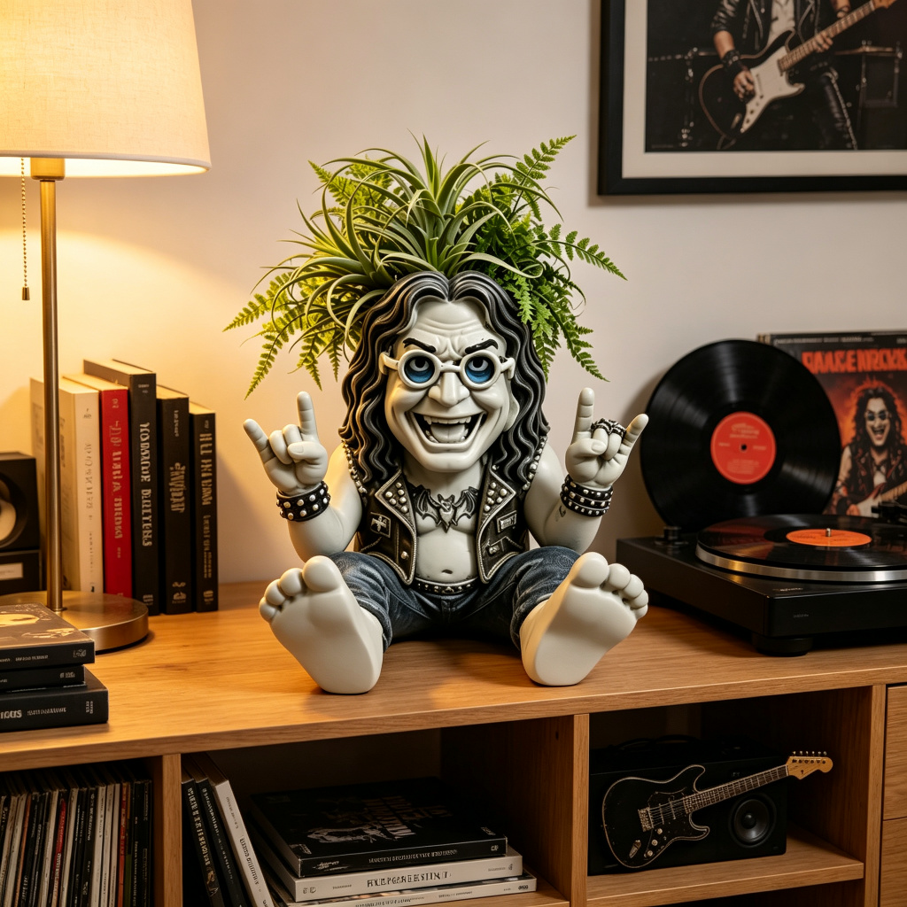 Plant Parents - Pot de fleurs en résine Ozzy