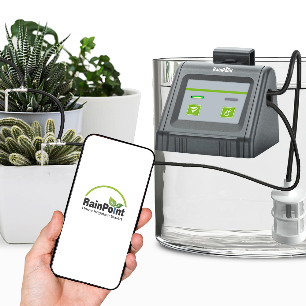 Plant Parent App - RAINPOINT Système d'arrosage automatique Tuya pour