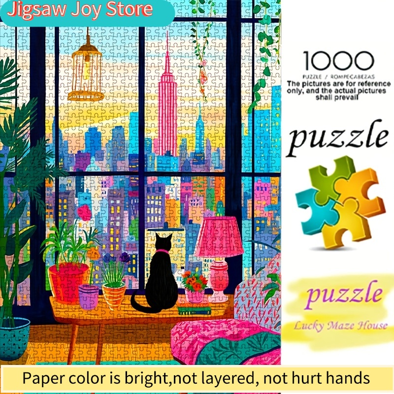 Puzzle en papier DIY, vue noct - Plant Parent Pot avis et prix