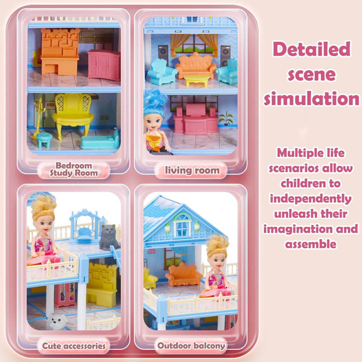 Maison de poupée pour filles,  - Philodendron Pink Princess avis et prix