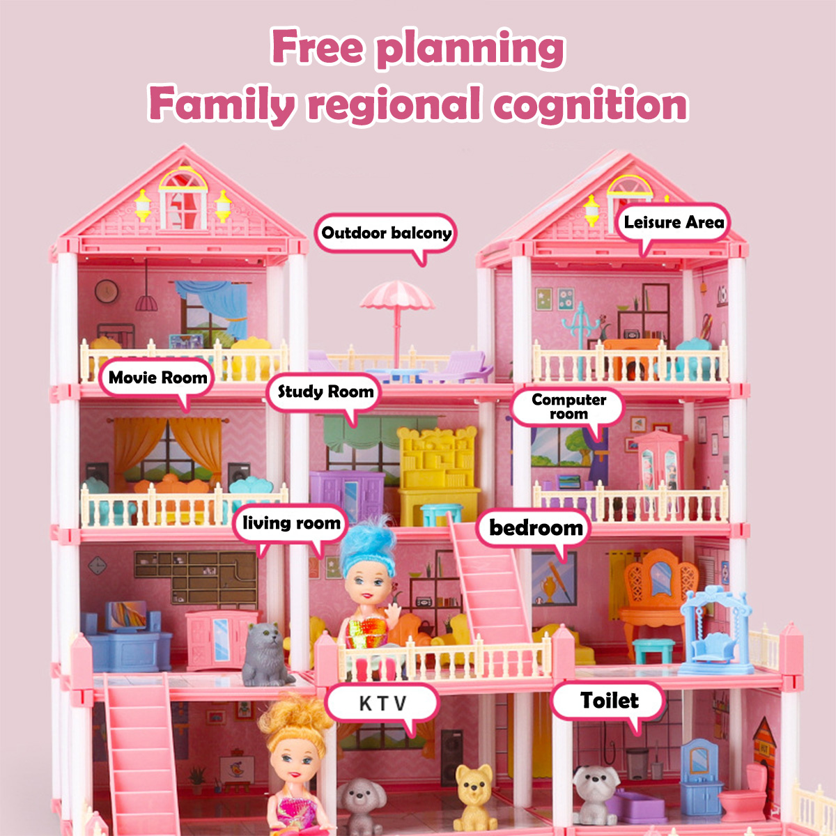 Maison de poupée pour filles,  - Philodendron Pink Princess avis et prix