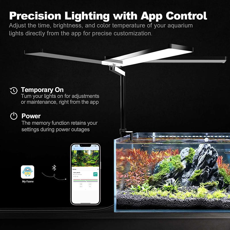 Lampe LED Nano pour aquarium F - Plant Parent App avis et prix