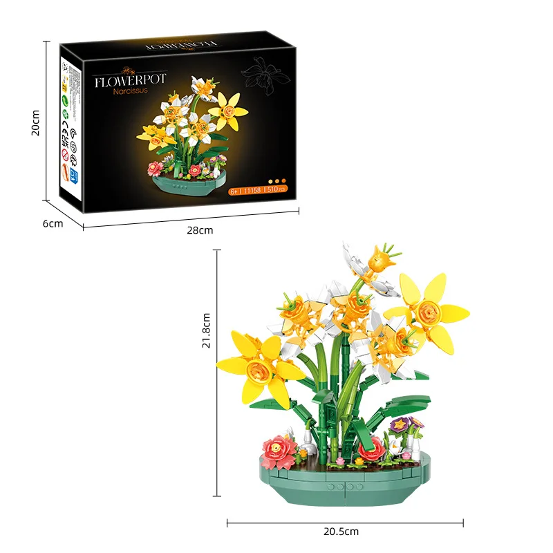 Friends Simulated Daffodil Bui - Plant Parent Pot avis et prix