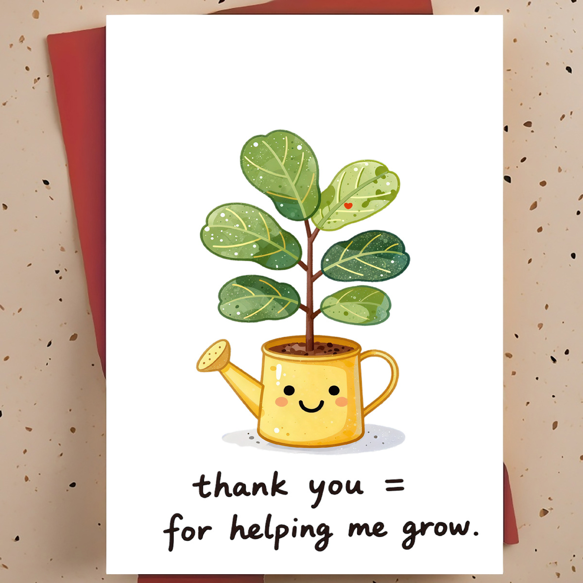 1 Carte de Remerciement Douce  - Plant Parent Pot avis et prix