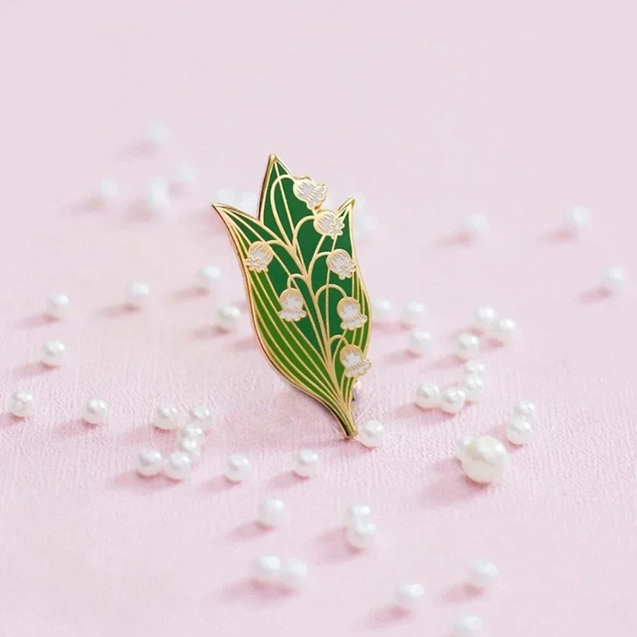 Broches en émail princesse ros - Philodendron Pink Princess avis et prix