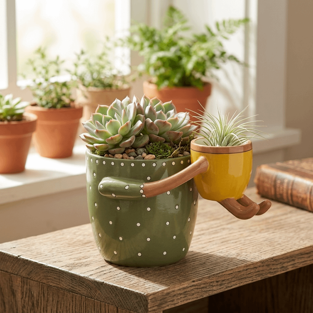 Pot de fleurs en résine parent - Plant Parent Pot avis et prix